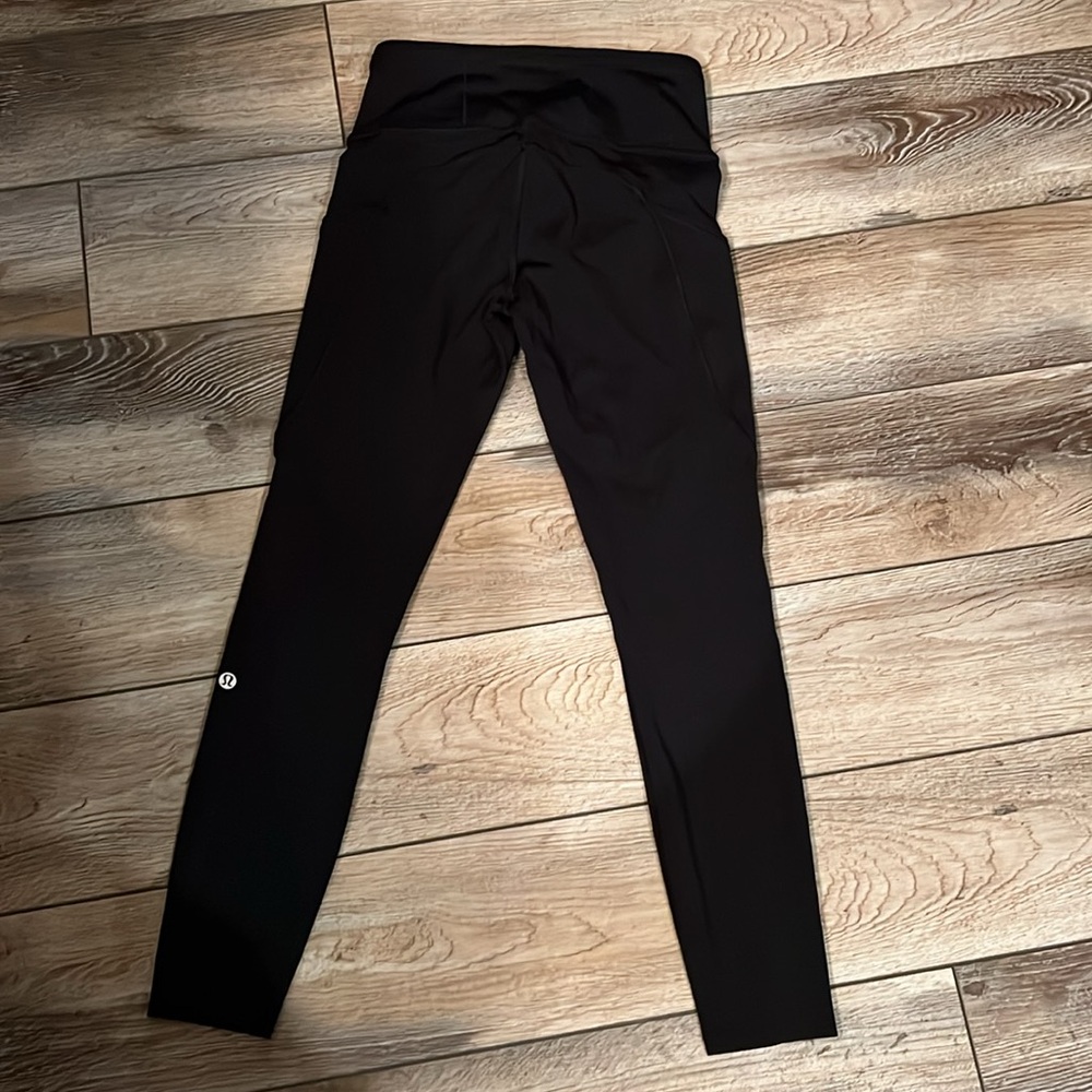 Lululemon leggings with reflective on the bottom - Picture 2 of 3